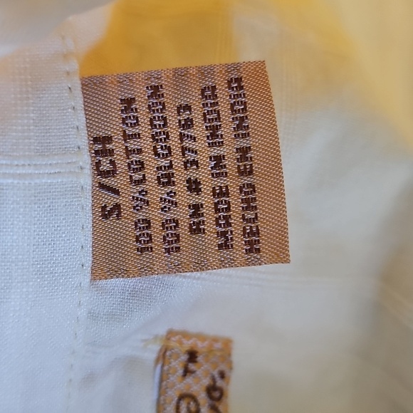 THE HAVANERA CO. Men's Cream Shirt with Patterned Accents. Henleystyle, small - Picture 7 of 7